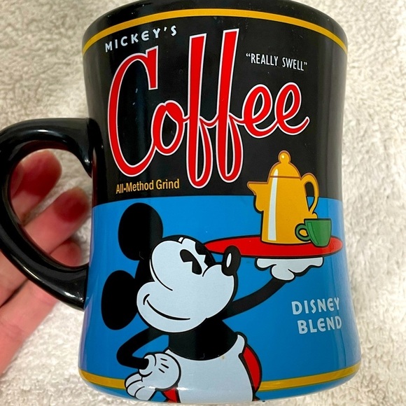 DISNEY PARKS 2015 MICKEY'S REALLY SWELL DINER COFFEE MUG MOUSE CUP AUTHENTIC USA - Picture 2 of 4